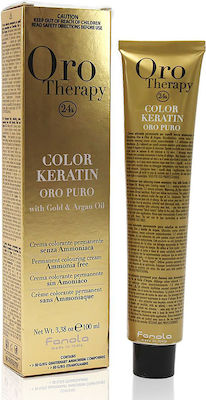 Fanola Oro Puro Hair Coloring Cream Haarfarbe kein Ammoniak 9.13 Blonde Very Light Beige 100ml