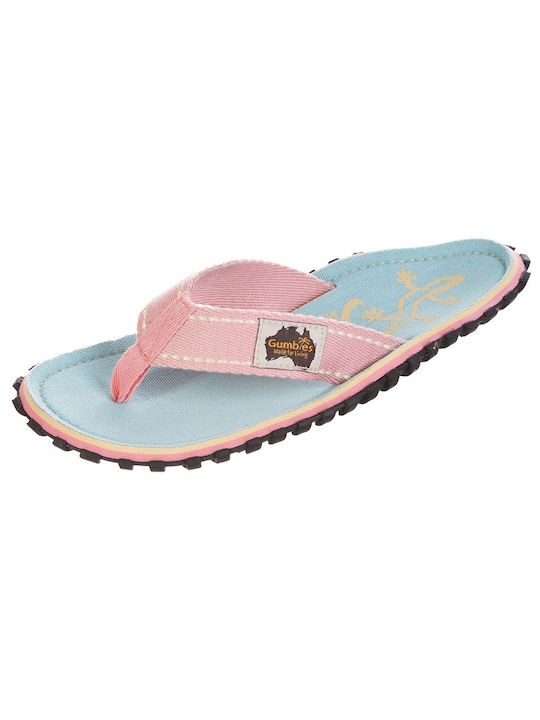 Islanders Gecko Women's Flip Flops Pink