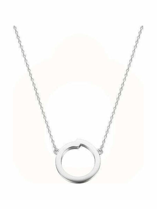 Obaku Enso Charm aus Silber