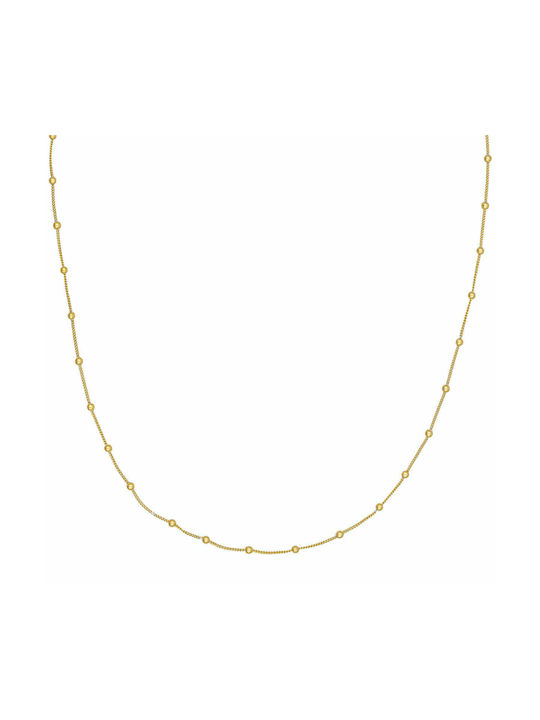 Excite-Fashion Women's Gold Plated Steel Necklace