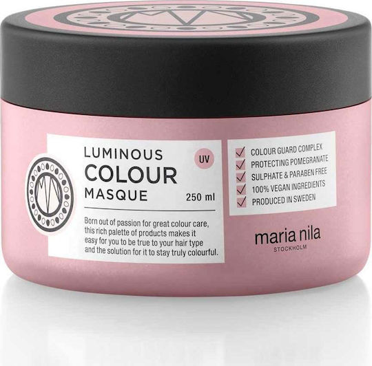 Maria Nila Luminous Colour Μάσκα Μαλλιών για Διατήρηση Χρώματος 250ml