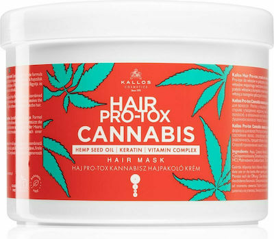 Kallos Pro-tox Cannabis Haarmaske für Hydratation 500ml