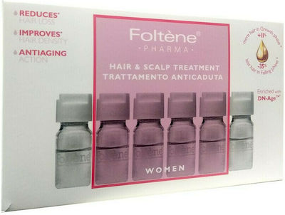 Foltene Hair & Scalp Treatment Αμπούλες Μαλλιών κατά της Τριχόπτωσης για Γυναίκες 12x6ml