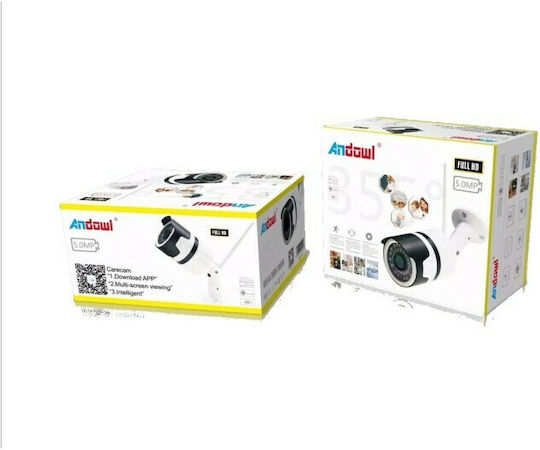 Andowl Q-A244 IP Überwachungskamera Wi-Fi Full HD 1080p Wasserdicht