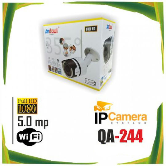 Andowl Q-A244 IP Überwachungskamera Wi-Fi Full HD 1080p Wasserdicht