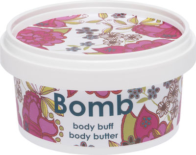 Bomb Cosmetics Body Buff Body Butter with Pure Litsea Cubeba & N Moisturizing Butter 210ml