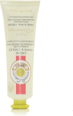 Roger & Gallet Fleur d'Osmanthus Crema de mâini hidratantă și pentru unghii 30ml