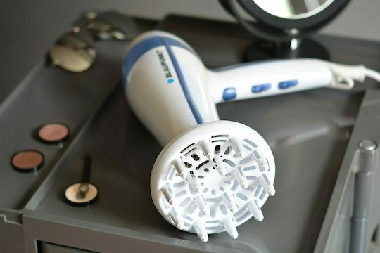 Blaupunkt HDD501BL Blue, White Πιστολάκι Μαλλιών 2000W
