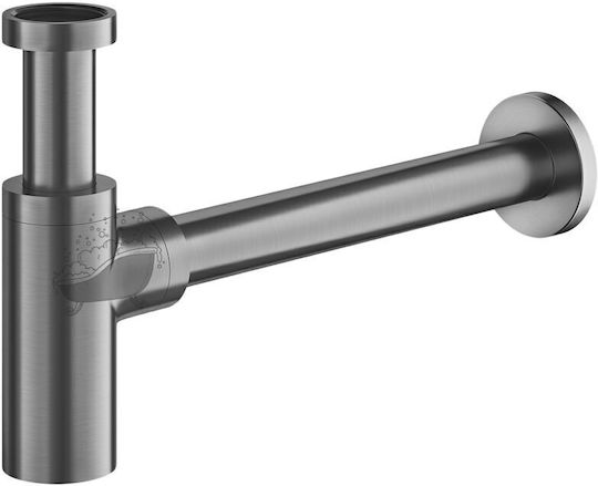 La Torre Elle 316 Siphon Spülbecken Silber