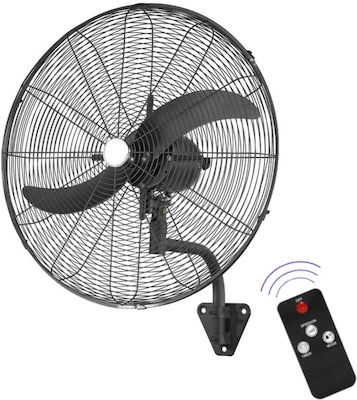 Telemax FW-50/ER1 Commercial Round Fan with Remote Control 140W 50cm with Remote Control