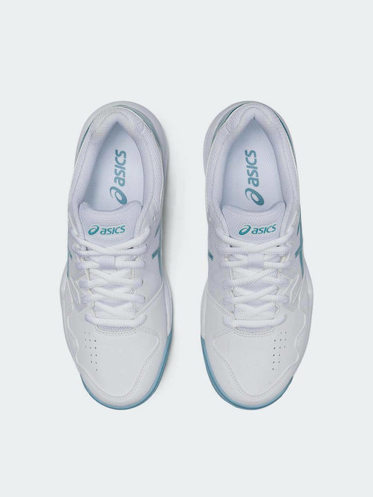 ASICS Gel Dedicate 7 Tennisschuhe Alle Gerichte White / Smoke Blue
