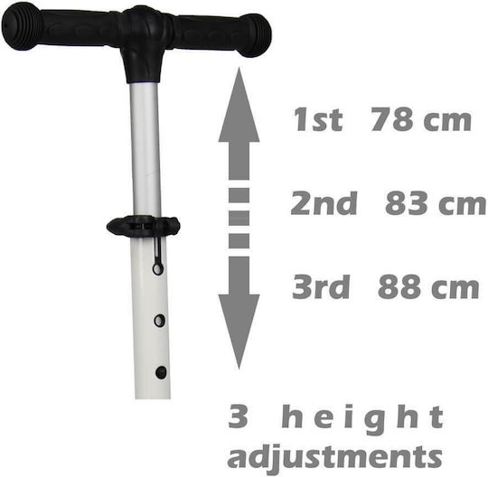Bebe Stars Scuter Copii X-Ride 3 Roți Pentru 3+ Ani Verde