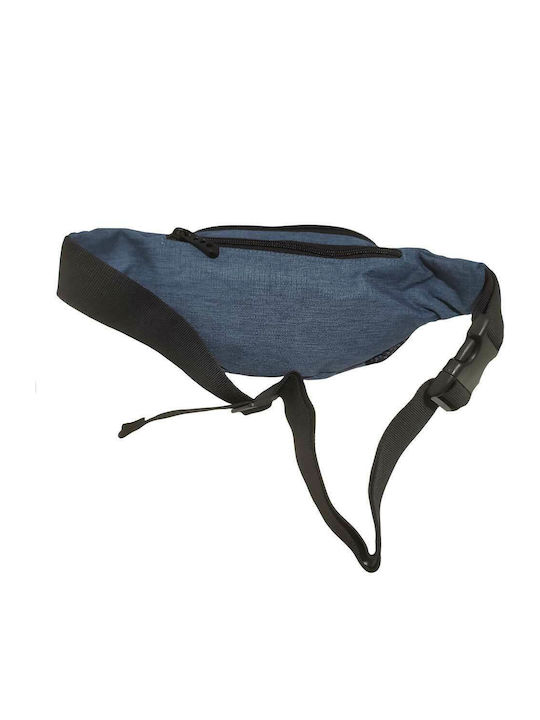 Simple Waist Bag Blue