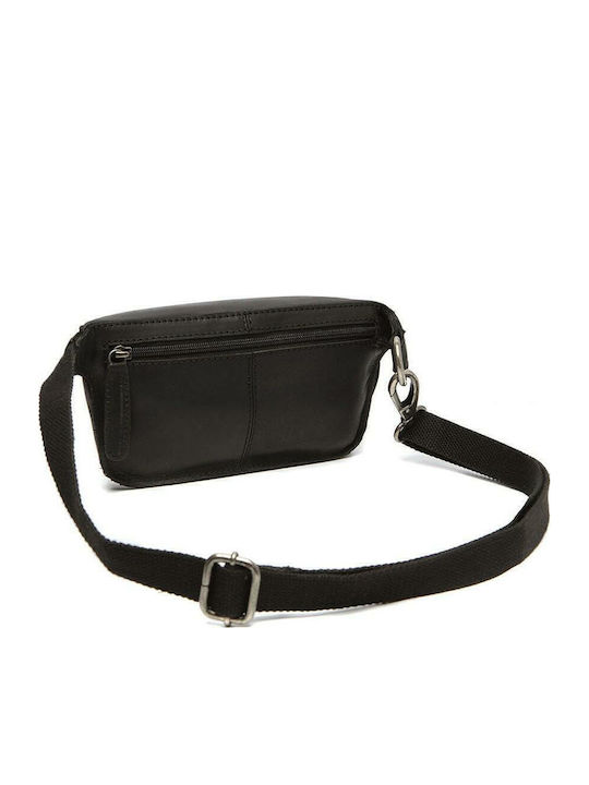 Toronto Leather Belt Bag Black