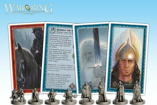 Настолна игра War of the Ring 2nd Edition за 2-4 играчи 14+ години (EN) Ares Games