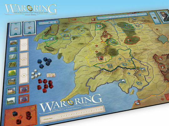 Настолна игра War of the Ring 2nd Edition за 2-4 играчи 14+ години (EN) Ares Games