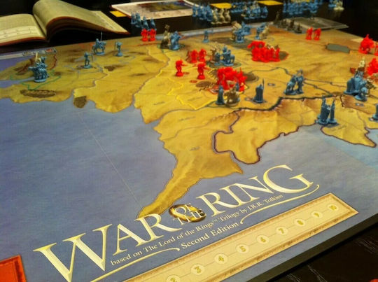 Настолна игра War of the Ring 2nd Edition за 2-4 играчи 14+ години (EN) Ares Games