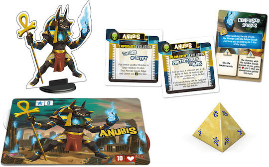 Spiel Erweiterung King Tokyo Monster Pack Anubis für 2-6 Spieler 12+ Jahre (EN) Iello