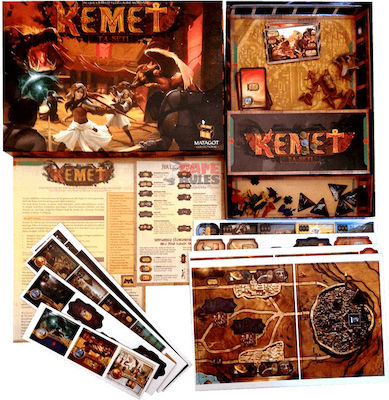 Matagot Game Expansion 1 Kemet Ta-Seti for 2-5 Players 14+ Years (EN)