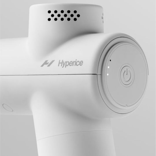 Hyperice Hypervolt Go 2 Waffe Massage für die Beine, den Körper & die Hände mit Vibration Weiß