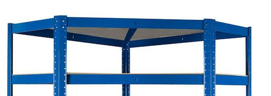 Malatec Γωνιακή Ραφιέρα Dexion Γαλβανιζέ 90x40x180εκ. με 5 Ράφια Συνολικής Αντοχής 875kg