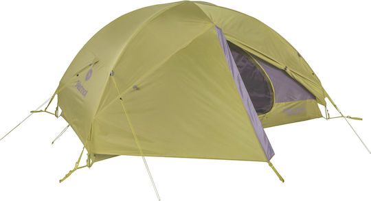 Marmot Vapor 2P Camping Tent Igloo Mountaineering Green with Double Cloth 4 Seasons for 2 People Waterproof 3000mm 224x137x104cm