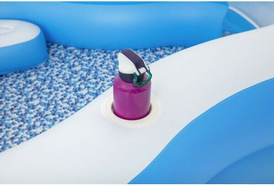 Bestway Στρογγυλή Πισίνα 821lt Φουσκωτή 270x51εκ. Μπλε