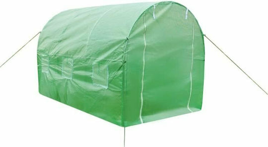 Outsunny Garden Greenhouse Tunnel with Metal Frame 4.5x2x2m