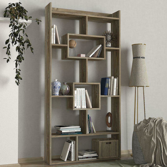 Bibliothek Kinaros Sonoma 90x22x182cm