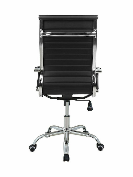 ArteLibre Διώνη Καρέκλα Γραφείου με Ανάκλιση Μαύρη