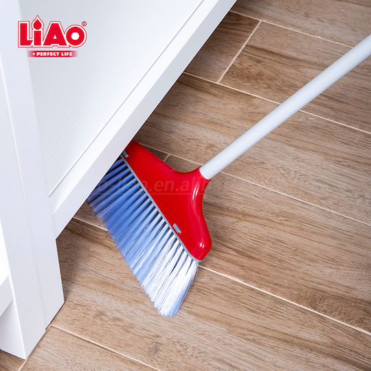 Liao Broom with Red Fringe 2pcs C130021