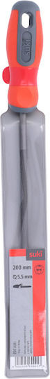 Suki 1801202 Fișă de unghii Ferăstrău cu lanț 200x55mm Rotund cu Mâner