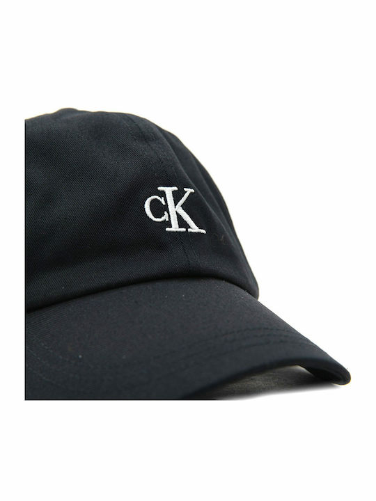 Calvin Klein Παιδικό Καπέλο Jockey Υφασμάτινο Baseball Μαύρο
