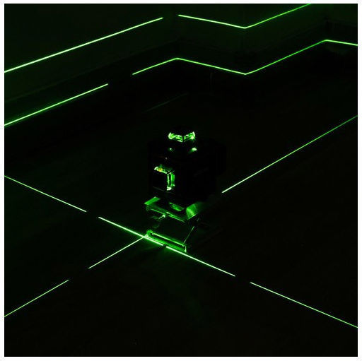 Bigstren 18763 Αυτορυθμιζόμενο Γραμμικό Αλφάδι Laser Πράσινης Δέσμης με Εύρος Εργασίας 25m