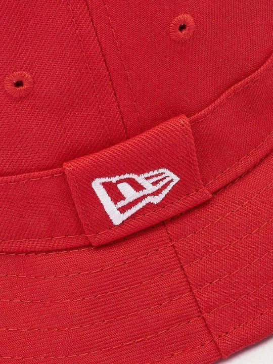 New Era Essential Γυναικείο Καπέλο Bucket Κόκκινο
