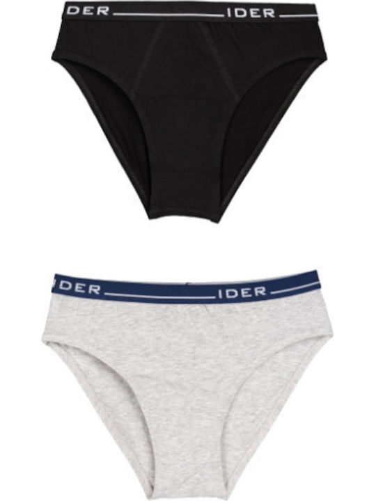 IDER -2 Kinder-Set mit Slips Bunte 2Stück