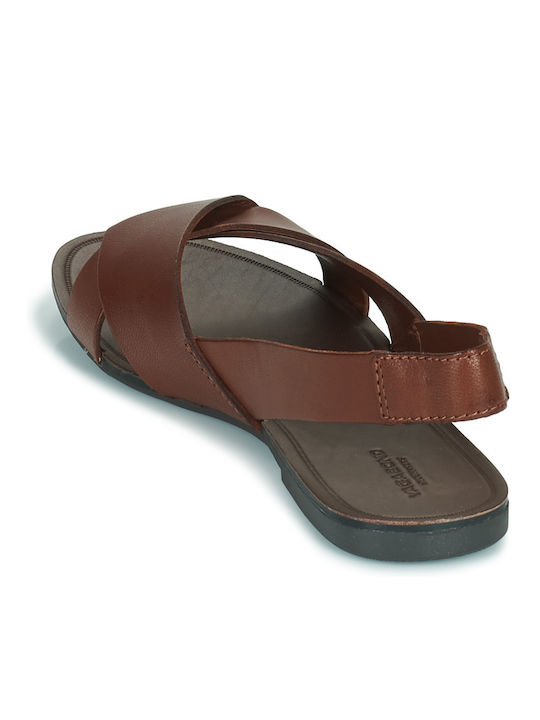 Tia Sandale Casual Damă Din Piele Maro
