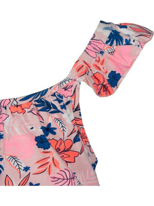 Kids' Fabric Jumpsuit Shorts/Bermudas Pink