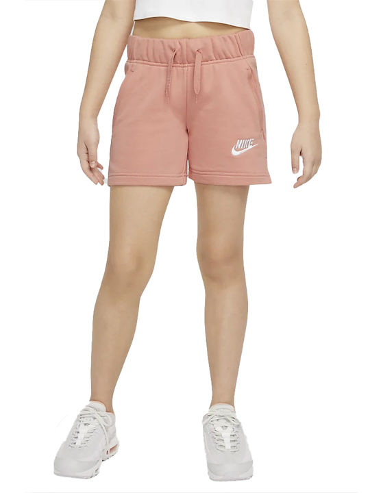 Αθλητικό Παιδικό Σορτς/Βερμούδα Sportswear Club Ροζ