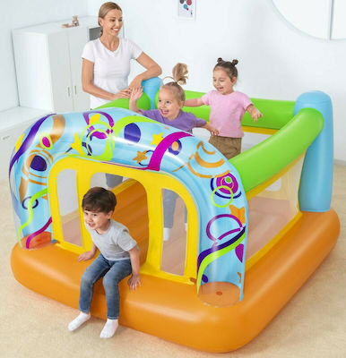 Bestway Inflatable Bouncer with Trampoline Swirls & Twirls Bouncer 175x173x130cm for 3+ years