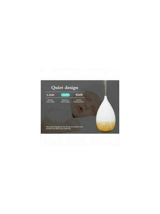 Andowl Led Συσκευή Αρωματοθεραπείας Λευκή 160ml Q-T60