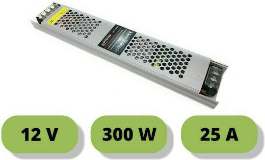 Universo Illuminazione LED Power Supply Power 300W with Output Voltage 12V