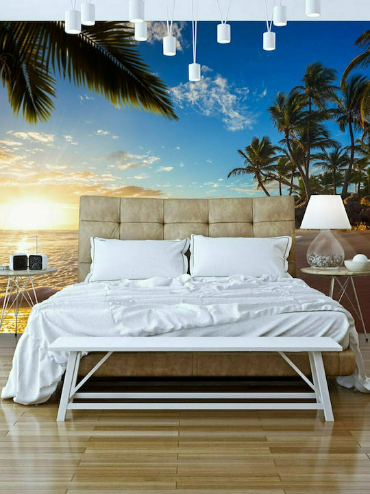 Fototapet de Perete 350x245cm Tropical Beach Tesatura