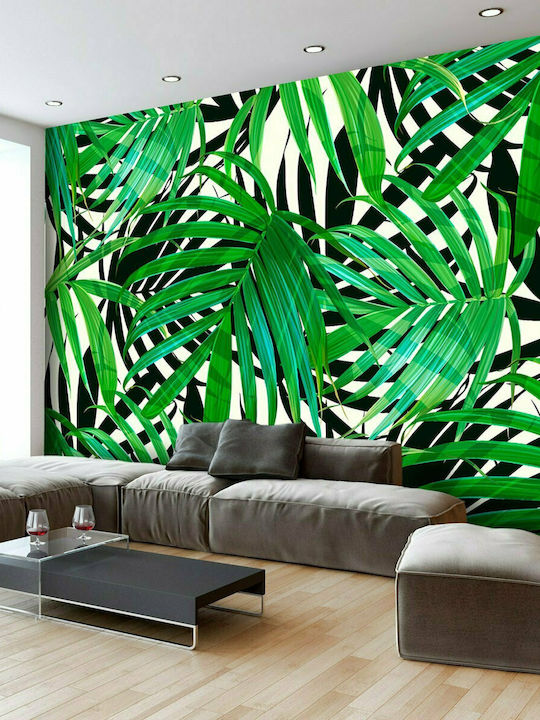 Fototapet de Perete 200x140cm Tropical Leaves Tesatura