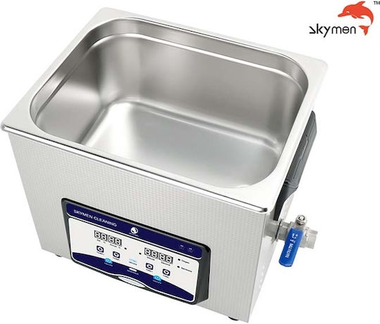 JP-040S Καθαριστής Υπερήχων 10lt Inox με Ψηφιακό Χρονοδιακόπτη