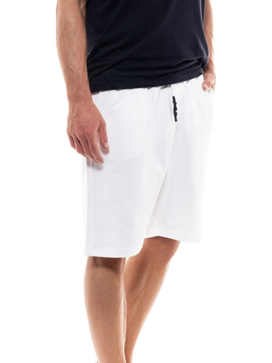 Men's Athletic Shorts White