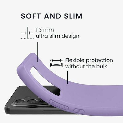 KWmobile Silicone Back Cover Violet Purple (Galaxy A53)