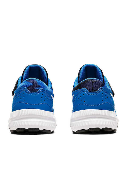 Contend 8 Kids Sports Shoes Running with Hoop & Loop Closure Blue
