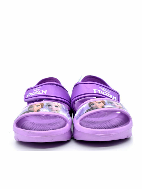 Frozen Children's Beach Shoes Purple