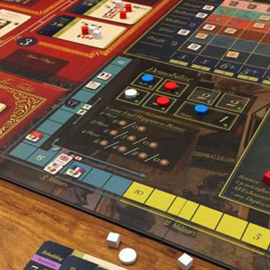 Board Game Versailles 1919 for 1-4 Players 13+ Years Old (EN) GMT Games